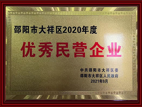 优秀民营企业